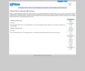 Wprime.net(Multi-threaded Computer Benchmark) Screenshot