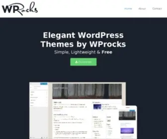 Wprocks.com(Elegant WordPress Themes by WProcks) Screenshot