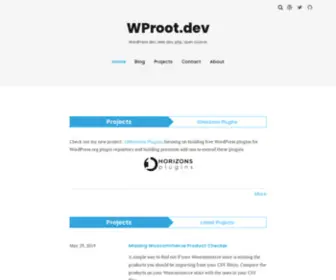 Wproot.dev(WordPress Development Solutions) Screenshot