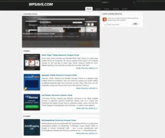 Wpsave.com(Save on WP Themes) Screenshot