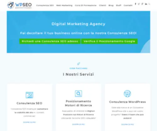 Wpseo.it(WpSeo WordPress Hosting Provider Seo Oriented) Screenshot