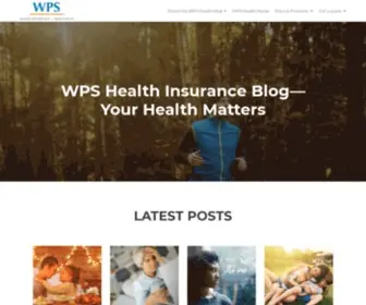 WPshealthblog.com(WPS Health Insurance Blog) Screenshot