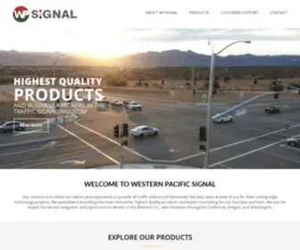 Wpsignal.com(Western Pacific Signal) Screenshot