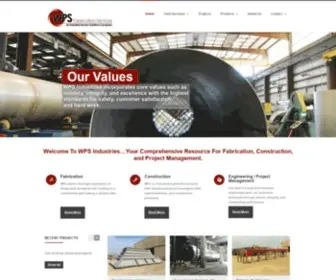 Wpsindustries.com(WPS Industries Group) Screenshot