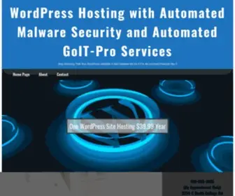 Wpsites.org(WordPress Hosting with Automated Malware Security and Automated GoIT) Screenshot