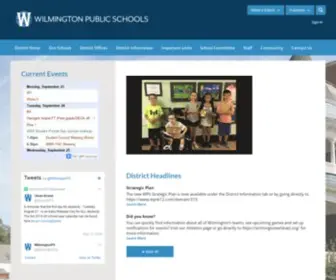 WPSK12.com(Wilmington Public Schools) Screenshot