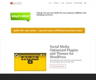 Wpsocial.com(Unlock Your Blog’s Potential with the Most Advanced Social Media Plugins for WordPress Online…) Screenshot