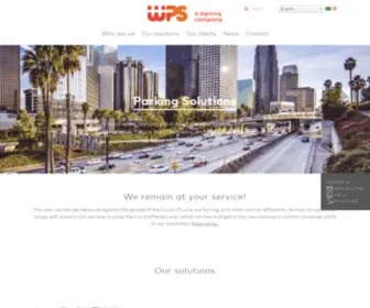 WPsparking.com(Partner in parking management solutions) Screenshot