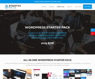 WPstarterpack.com(Premium WordPress Themes & Plugins) Screenshot