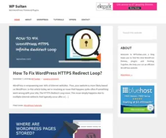 Wpsultan.com(Best WordPress Assets) Screenshot