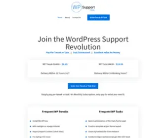 Wpsupportdesk.com(WP Support Desk) Screenshot