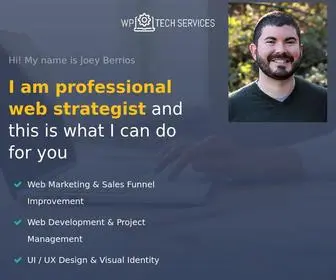 Wptechservices.com(Small Business Marketing) Screenshot