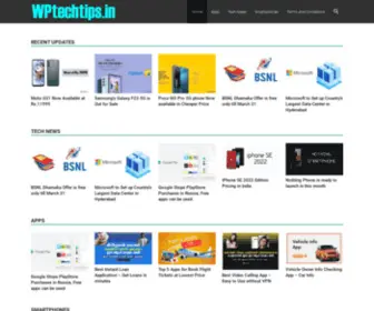 Wptechtips.in(WP JOBS) Screenshot