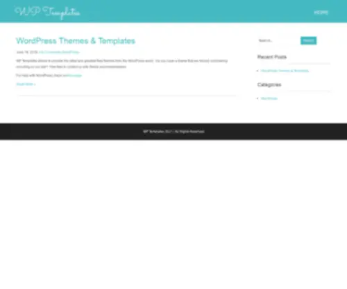 Wptemplates.net(WP Templates) Screenshot