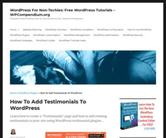 Wptestimonial.com(Wordpress Testimonial Plugin) Screenshot