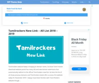 WPthemehelp.com(WPthemehelp) Screenshot