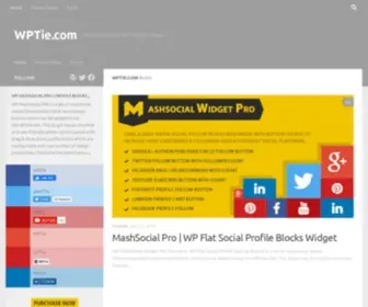 Wptie.com(Professional WordPress Themes & Plugins) Screenshot