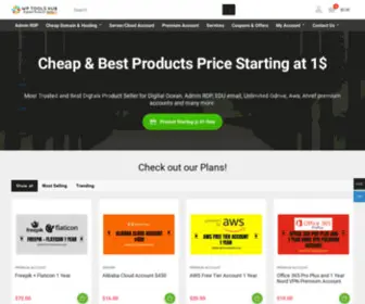 Wptoolshub.com(Buy & Sell Digital Products) Screenshot