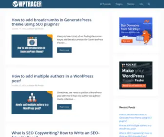 WPtracer.com(WP Tracer) Screenshot