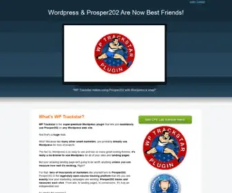 WPtrackstar.com(Prosper202 Wordpress Plugin) Screenshot