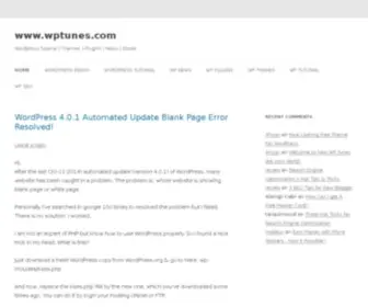 Wptunes.com(Wordpress Themes) Screenshot