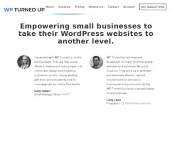 Wpturnedup.com(WP Turned UP) Screenshot