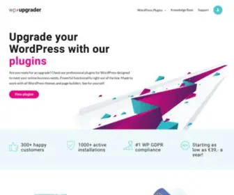 Wpupgrader.com(Make your WordPress site better) Screenshot