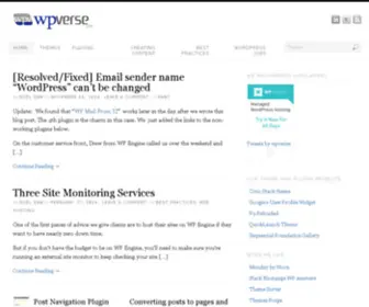 Wpverse.com(WordPress) Screenshot