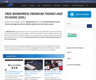 WPW3Schools.com(WordPress Tutorials) Screenshot