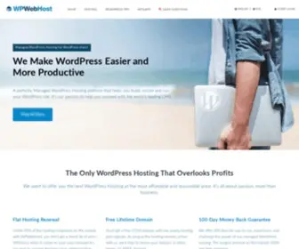 Wpwebhost.com(Managed WordPress Hosting) Screenshot