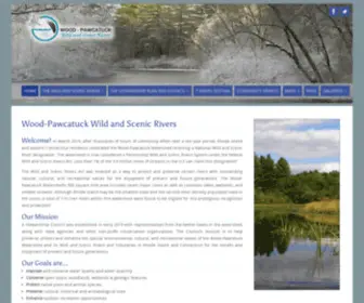 Wpwildrivers.org(Wood-Pawcatuck Wild and Scenic Rivers) Screenshot