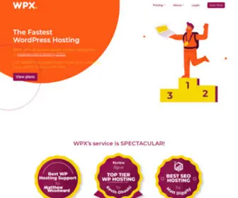 WPxhosting.com( WPX Hosting) Screenshot
