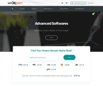 WPxsoft.com(Wpxsoft® Web Solution) Screenshot