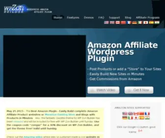 Wpzonbuilder.com(Amazon affiliate) Screenshot