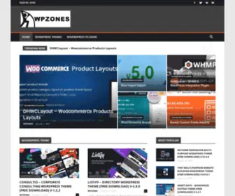 Wpzones.net(Download WordPress Theme & Plugin) Screenshot