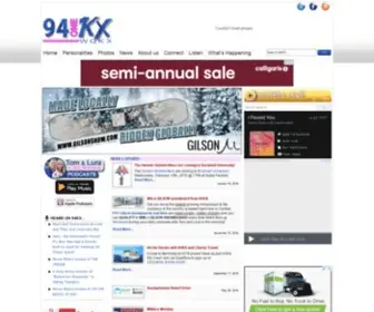 WQKX.net(94KX) Screenshot