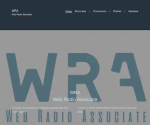 Wra.it(Web Radio Associate) Screenshot