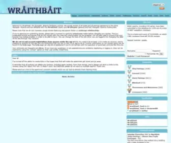 Wraithbait.com(Stargate) Screenshot