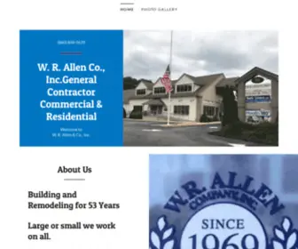 Wrallenco.com(Allen Co) Screenshot