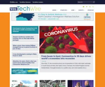Wraltechwire.com(WRAL TechWire) Screenshot
