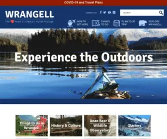 Wrangellalaska.org(Wrangell convention & visitor bureau) Screenshot