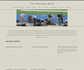 Wranglerband.com(Country with a Kick) Screenshot