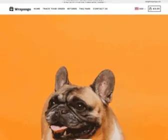 Wrapango.com(The destination for affinity finds via online shopping) Screenshot
