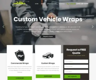 Wrapcity.com(Car wraps Miami) Screenshot