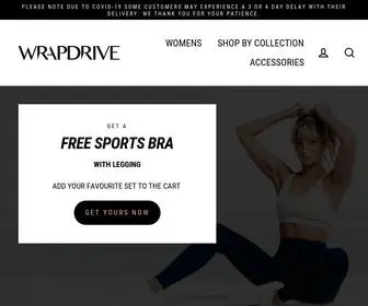 Wrapdrive.com.au(High quality gym wear) Screenshot