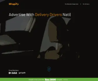Wrapify.com(Car Advertising) Screenshot
