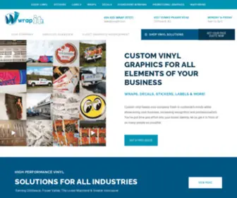 Wrapit.com(Custom Vinyl Graphics Provider in Chilliwack) Screenshot