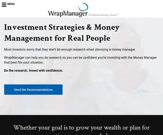 Wrapmanager.com(Investment Strategies & Money Management for Real People) Screenshot