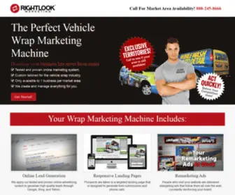 Wrapmarketingmachine.com(Rightlook Creative) Screenshot