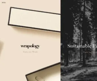 Wrapology.co.uk(Packaging Manufacturer providing Printed Packaging for Brands) Screenshot